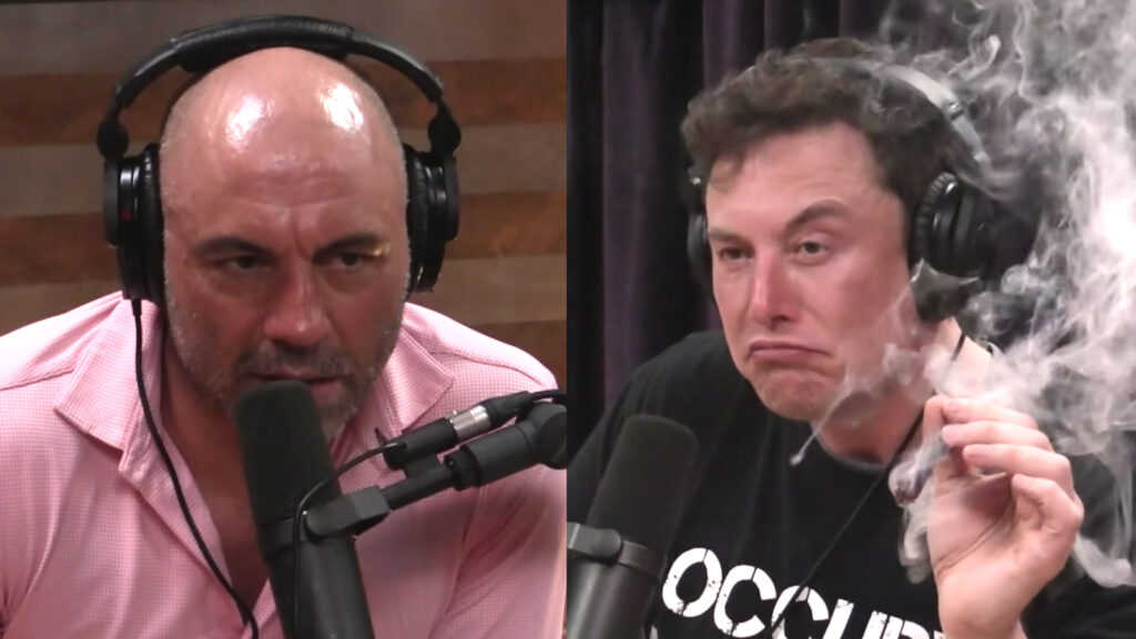 Elon Musk y Joe Rogan